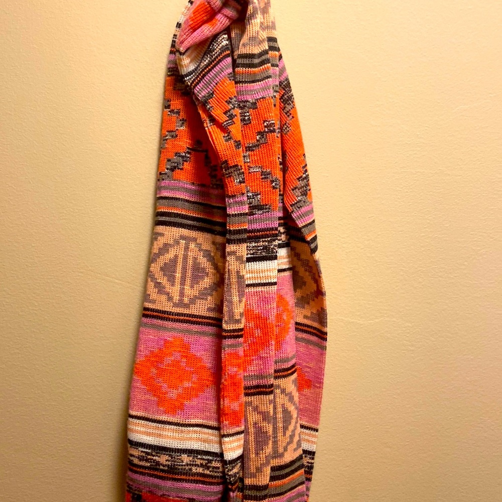Multi color accessory scarf